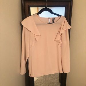 Kut From the Kloth Ruffle Blouse, Size M